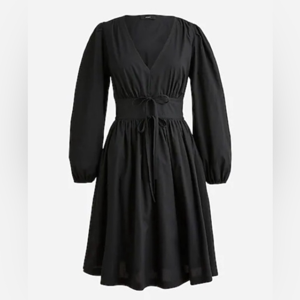 J crew Size 2 black dress. New with tags, fits more like a size 4.